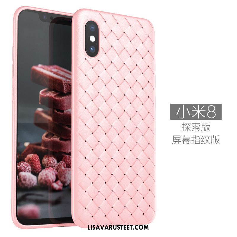 Xiaomi Mi 8 Pro Kuoret Kotelo Pehmeä Neste Violetti Kuori Kukkakuvio Osta