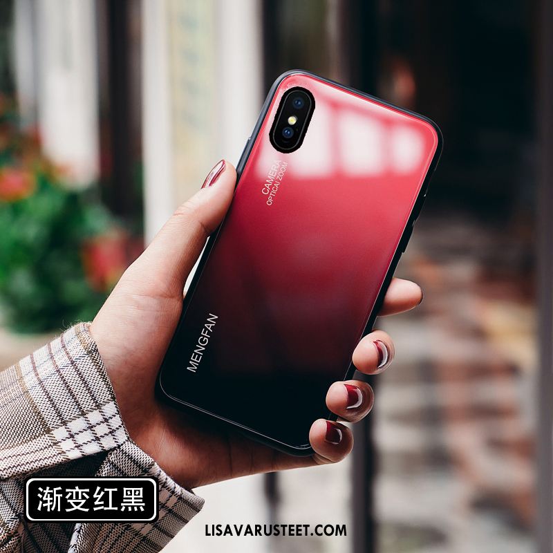 Xiaomi Mi 8 Pro Kuoret Lasi Net Red Tide-brändi Musta Kotelo Kuori Myynti