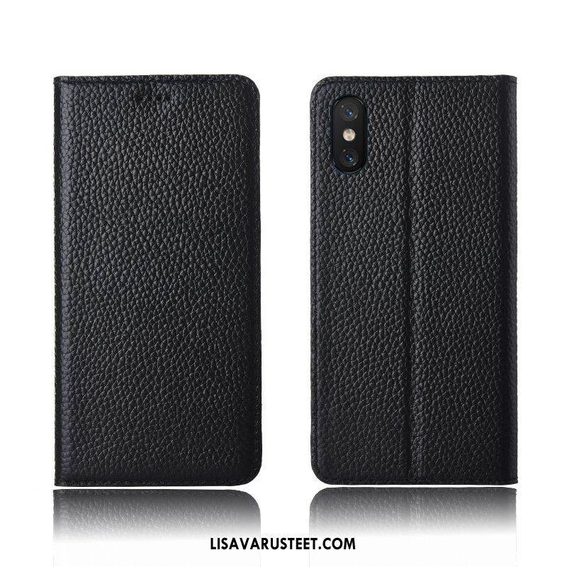 Xiaomi Mi 8 Pro Kuoret Nahkakotelo Suojaus Keltainen Pieni Silikoni Myynti