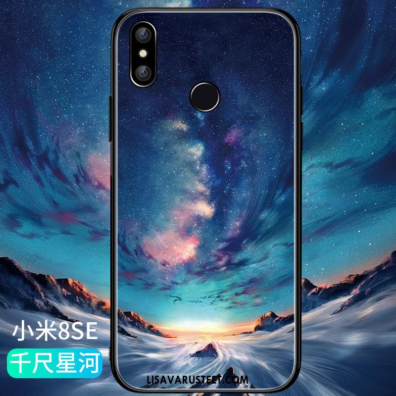 Xiaomi Mi 8 Se Kuoret Lasi Suojaus Tummansininen Ultra Muistoksi Verkossa