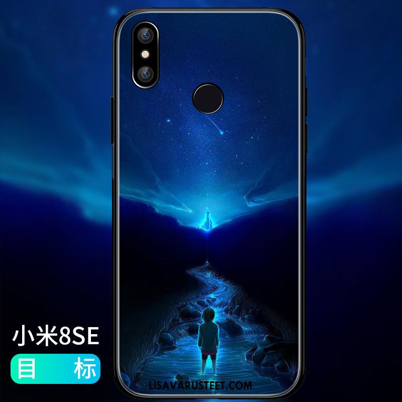 Xiaomi Mi 8 Se Kuoret Lasi Suojaus Tummansininen Ultra Muistoksi Verkossa