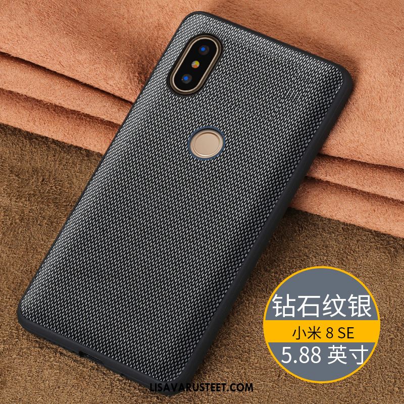 Xiaomi Mi 8 Se Kuoret Nahkakotelo Kuori Aito Nahka Suojaus Sininen Osta