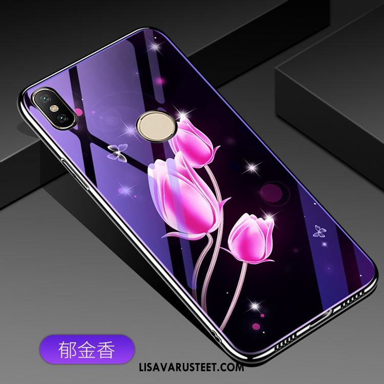 Xiaomi Mi 8 Se Kuoret Näytönsuojus Violetti Puhelimen Trendi Kuori Halpa