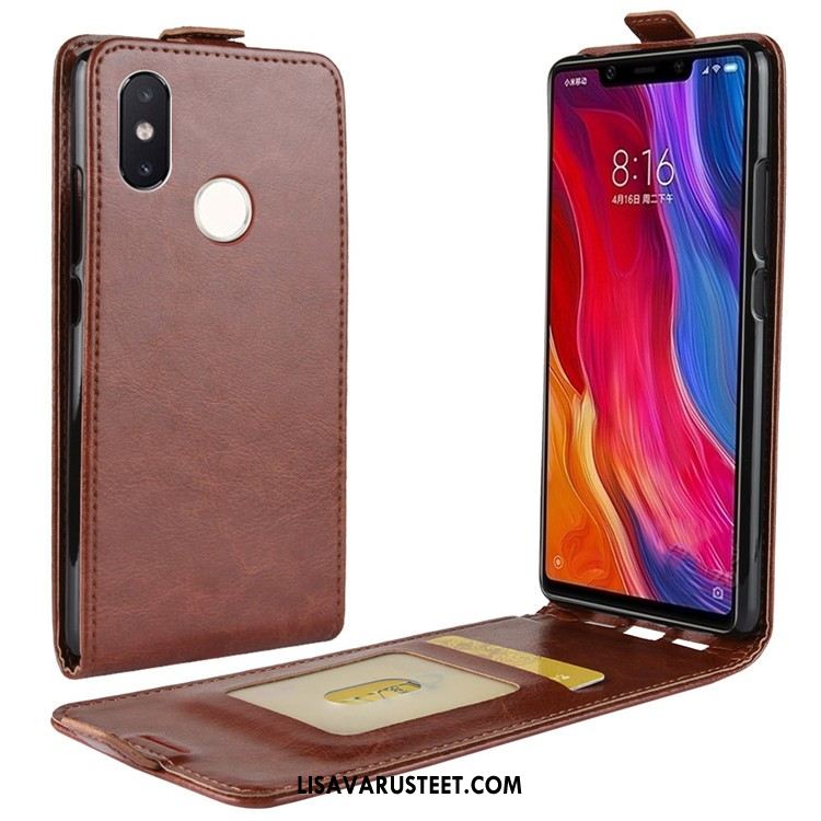 Xiaomi Mi 8 Se Kuoret Puhelimen Punainen Kuori Pieni Nahkakotelo Osta