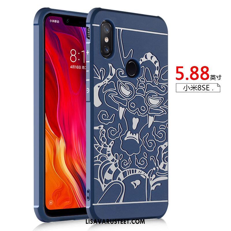 Xiaomi Mi 8 Se Kuoret Trendi Hemming Luova Paksut Suojaus Kuori Osta