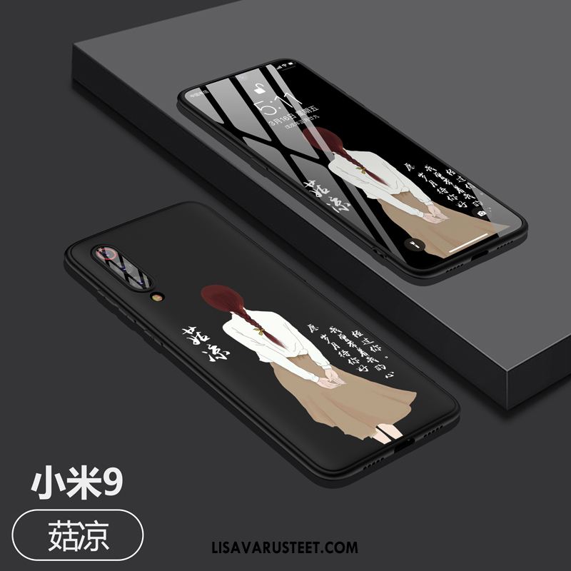 Xiaomi Mi 9 Kuoret All Inclusive Pehmeä Neste Silikoni Ultra Pesty Suede Halpa