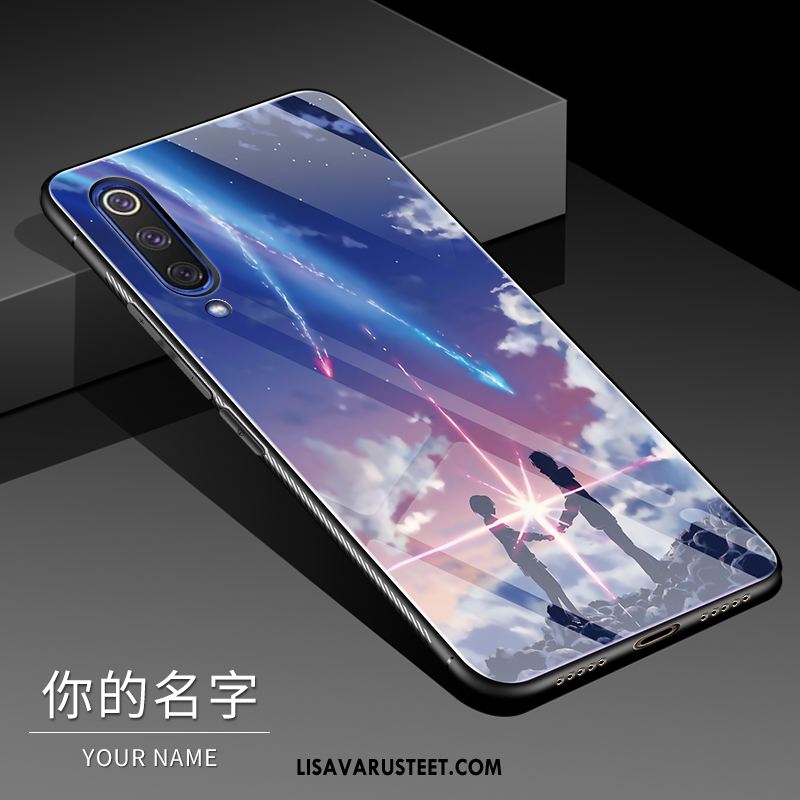 Xiaomi Mi 9 Se Kuoret Musta Tila Lasi Sarjakuva Kuori Osta