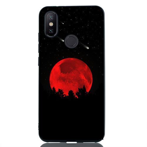 Xiaomi Mi A2 Kuoret Kuori Ripustettavat Koristeet Luova Pesty Suede Musta Myynti