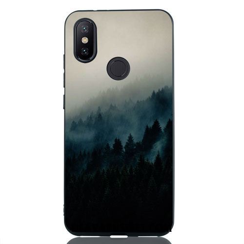 Xiaomi Mi A2 Kuoret Kuori Ripustettavat Koristeet Luova Pesty Suede Musta Myynti