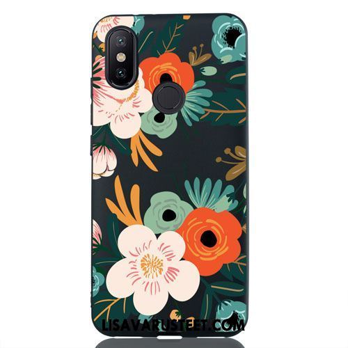 Xiaomi Mi A2 Kuoret Kuori Ripustettavat Koristeet Luova Pesty Suede Musta Myynti