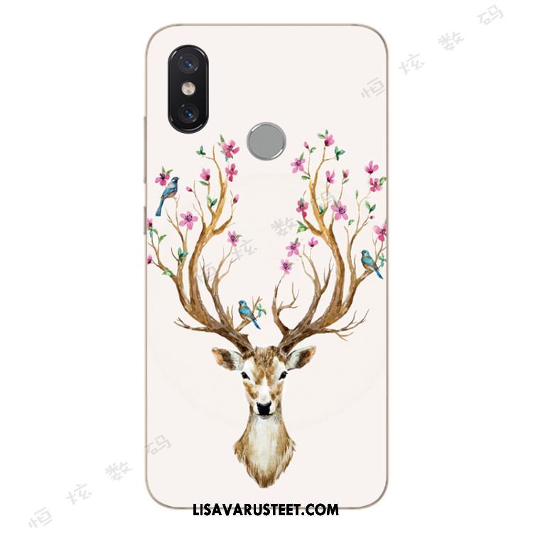 Xiaomi Mi A2 Kuoret Kuori Silikoni Vihreä Puhelimen Peuroja Halpa