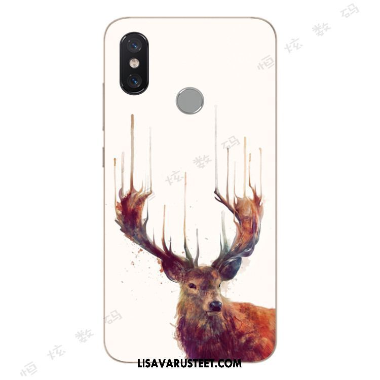 Xiaomi Mi A2 Kuoret Kuori Silikoni Vihreä Puhelimen Peuroja Halpa