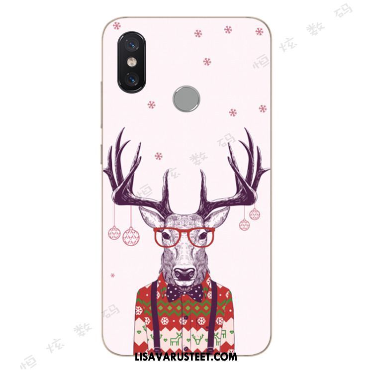 Xiaomi Mi A2 Kuoret Kuori Silikoni Vihreä Puhelimen Peuroja Halpa