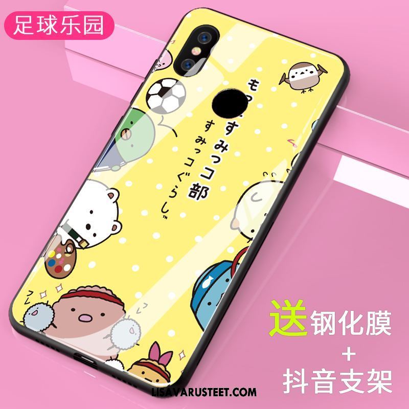 Xiaomi Mi A2 Kuoret Puhelimen Sarjakuva Keltainen All Inclusive Rakastunut Kuori Halvat