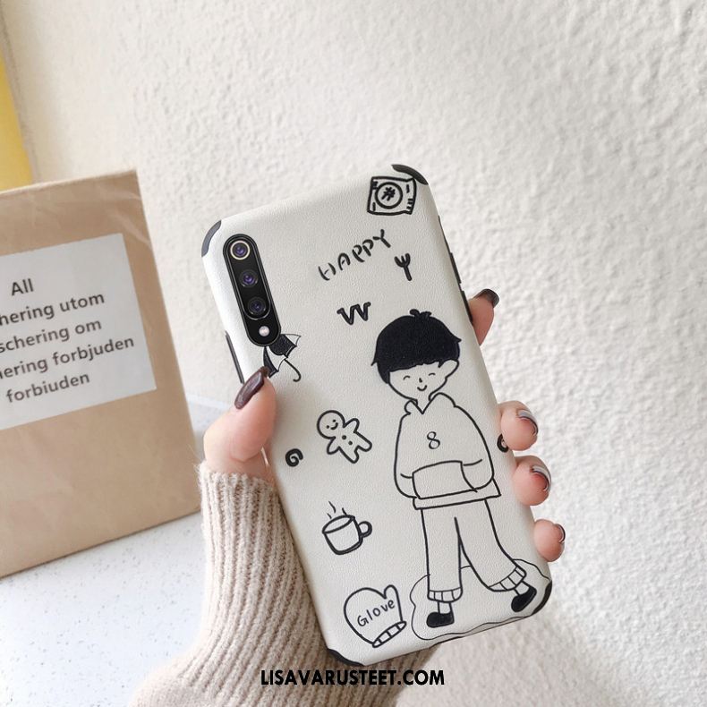 Xiaomi Mi A3 Kuoret Persoonallisuus Kotelo Pesty Suede Sarjakuva Murtumaton Verkossa