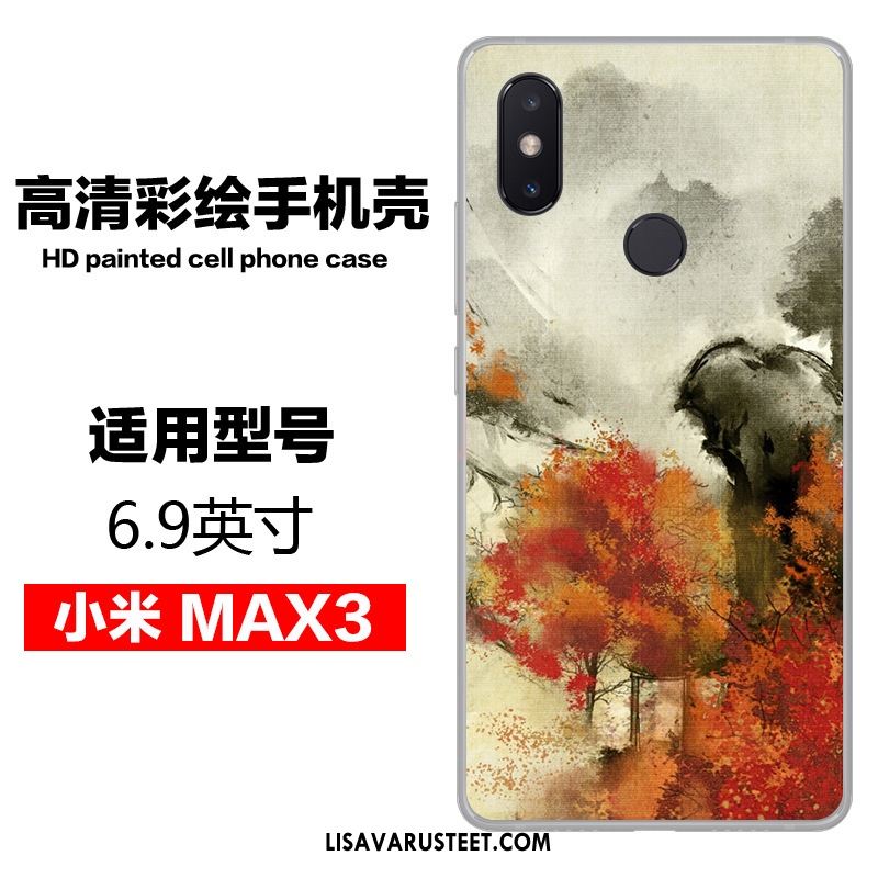 Xiaomi Mi Max 3 Kuoret Pieni Pehmeä Neste Persoonallisuus Maalaus Kuori Verkossa