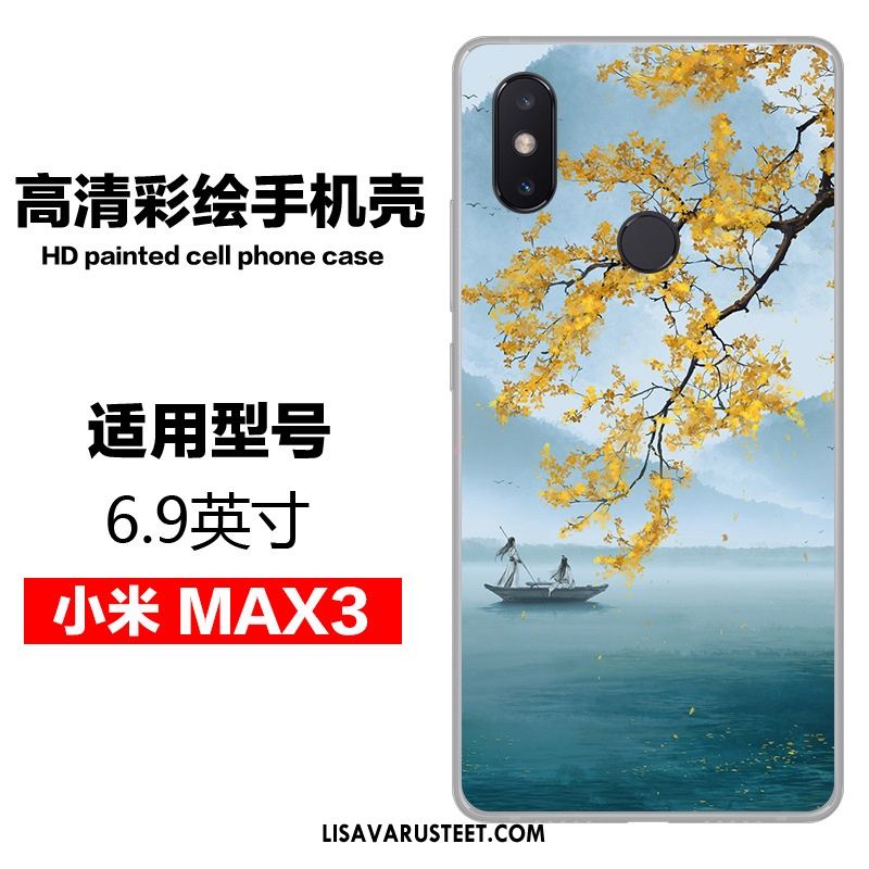 Xiaomi Mi Max 3 Kuoret Pieni Pehmeä Neste Persoonallisuus Maalaus Kuori Verkossa