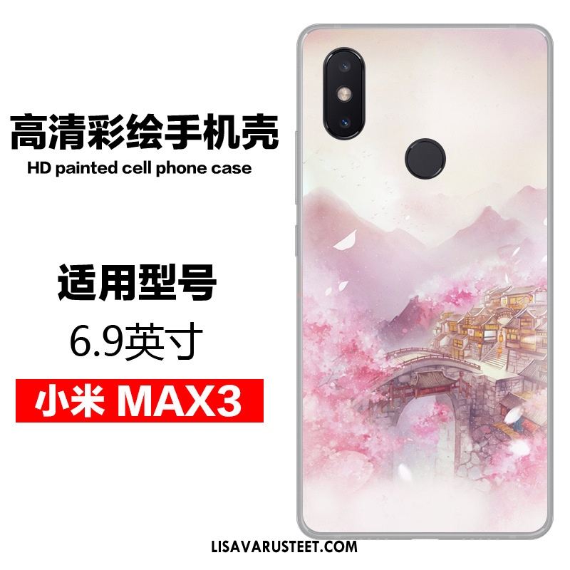 Xiaomi Mi Max 3 Kuoret Pieni Pehmeä Neste Persoonallisuus Maalaus Kuori Verkossa