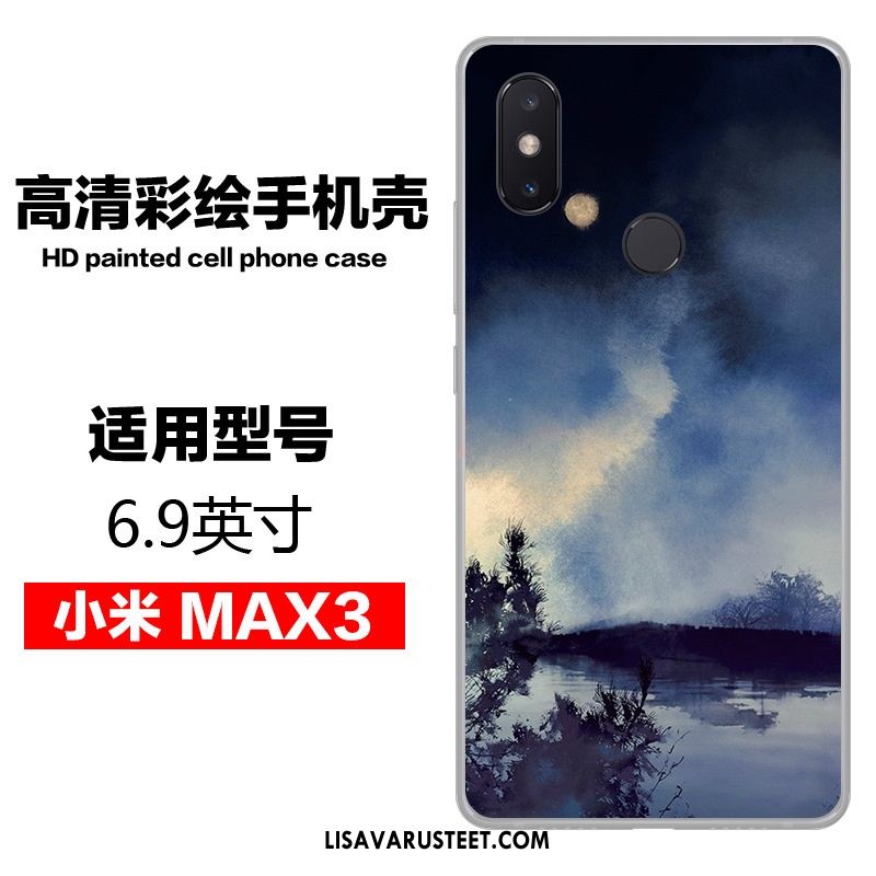 Xiaomi Mi Max 3 Kuoret Pieni Pehmeä Neste Persoonallisuus Maalaus Kuori Verkossa