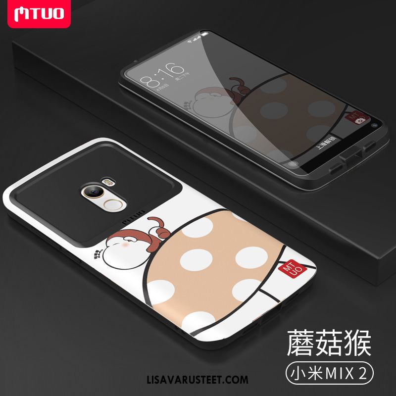 Xiaomi Mi Mix 2 Kuoret Sarjakuva Kotelo Kova Pehmeä Neste Musta Netistä