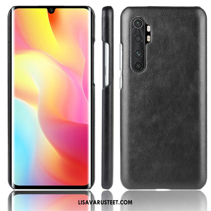 Xiaomi Mi Note 10 Lite Kuoret Kotelo Nahka Kukkakuvio Pieni Kuori Halpa