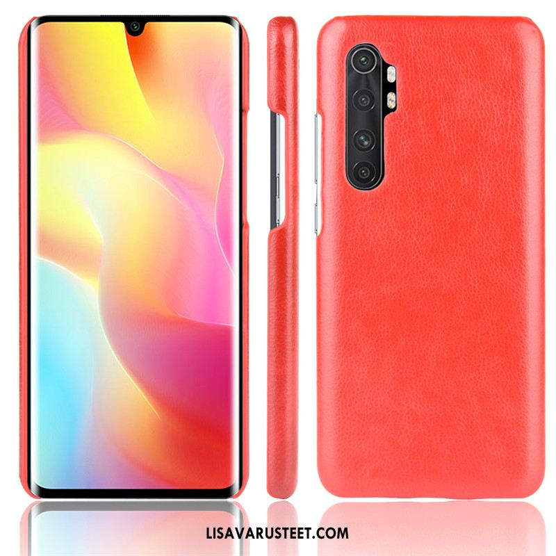 Xiaomi Mi Note 10 Lite Kuoret Kotelo Nahka Kukkakuvio Pieni Kuori Halpa