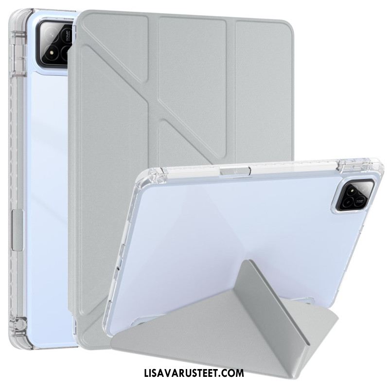 Xiaomi Pad 7 / 7 Pro Keinonahkaa Origami-suojalla