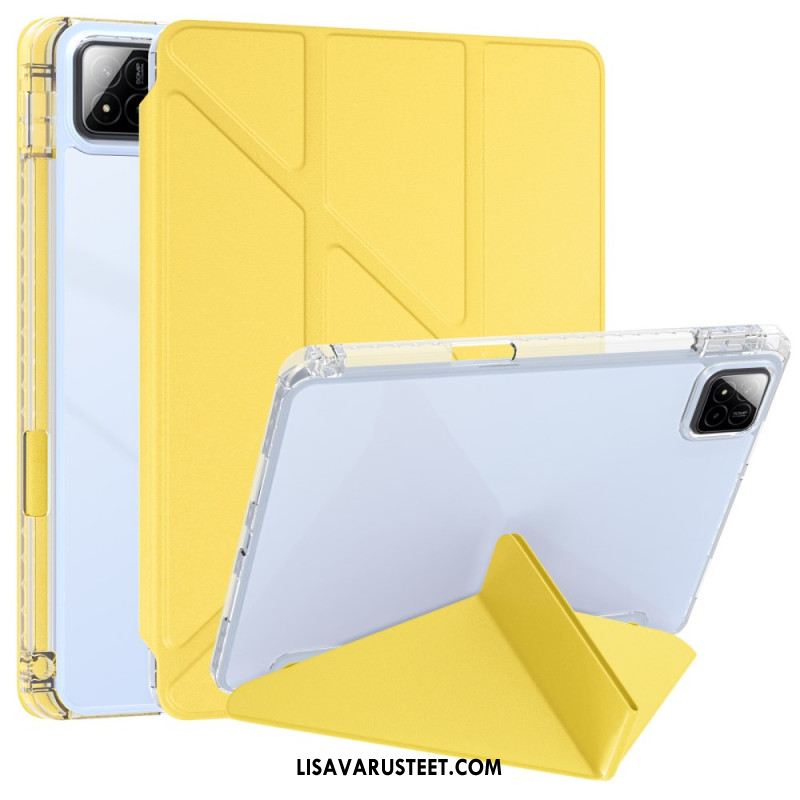 Xiaomi Pad 7 / 7 Pro Keinonahkaa Origami-suojalla