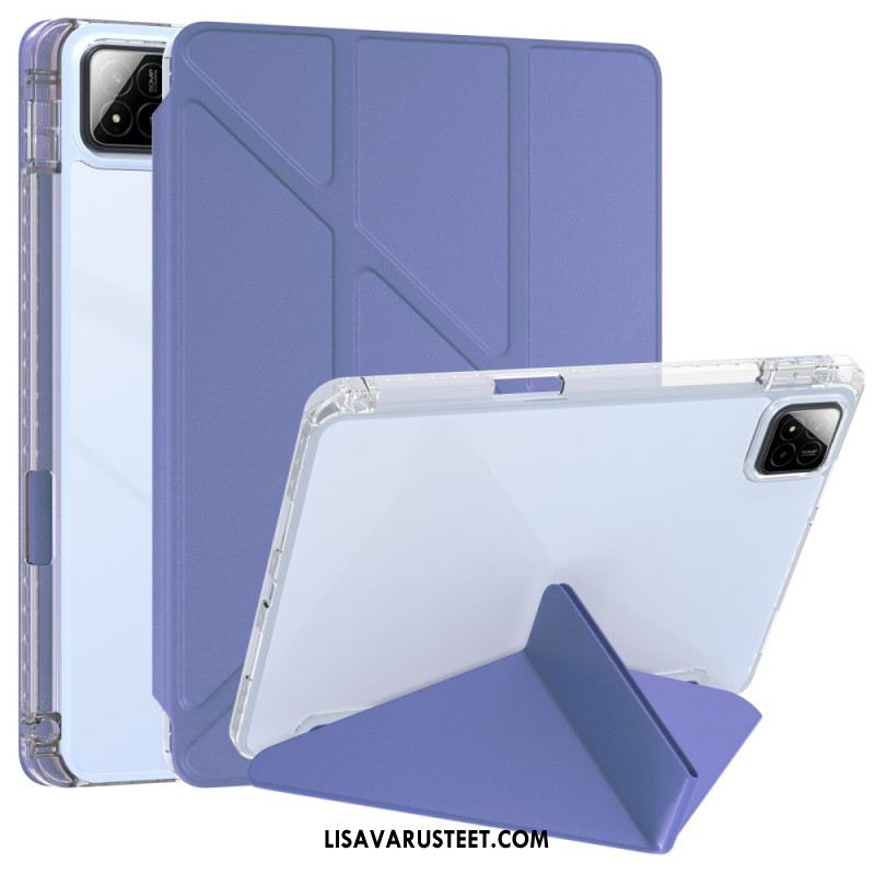 Xiaomi Pad 7 / 7 Pro Keinonahkaa Origami-suojalla