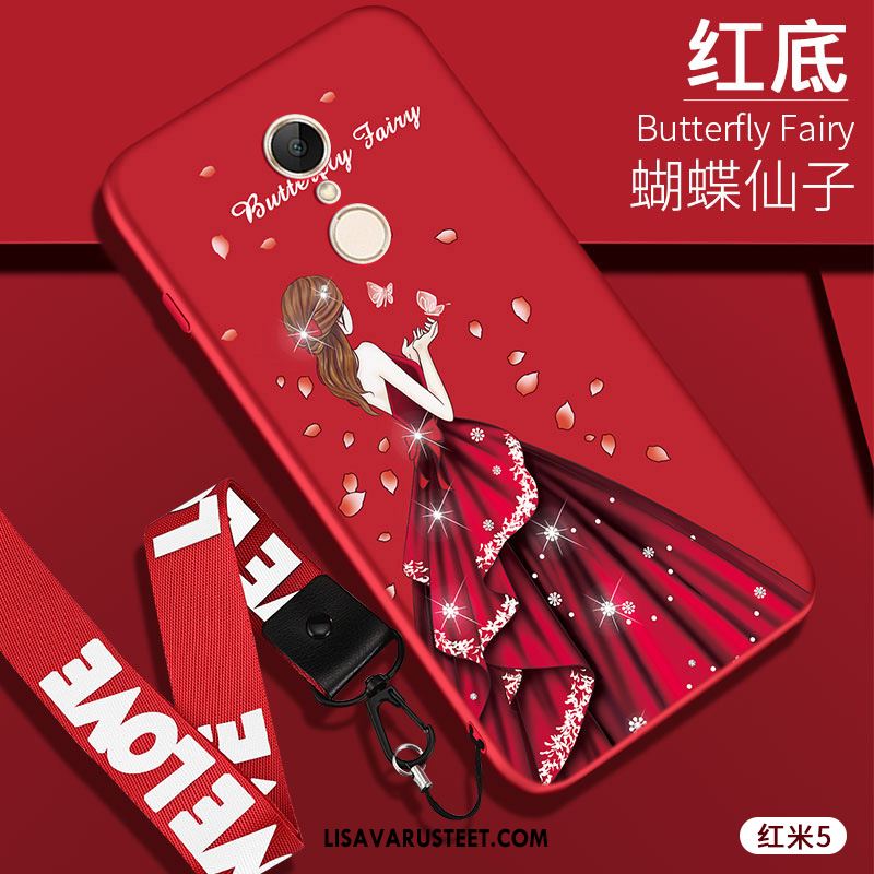 Xiaomi Redmi 5 Kuoret Kuori Silikoni Pehmeä Neste Kotelo Musta Myynti