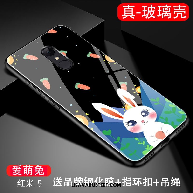 Xiaomi Redmi 5 Kuoret Puhelimen Lasi Musta Kotelo Kiinalainen Tyyli Verkossa