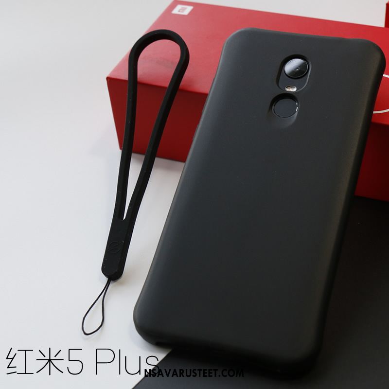 Xiaomi Redmi 5 Plus Kuoret All Inclusive Pehmeä Neste Puhelimen Punainen Kuori Osta