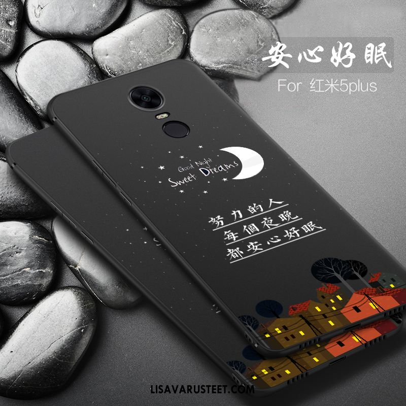 Xiaomi Redmi 5 Plus Kuoret Silikoni Musta Murtumaton Kotelo Kuori Myynti