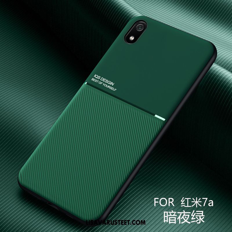 Xiaomi Redmi 7a Kuoret Murtumaton Kukkakuvio Punainen Pesty Suede Pehmeä Neste Verkossa