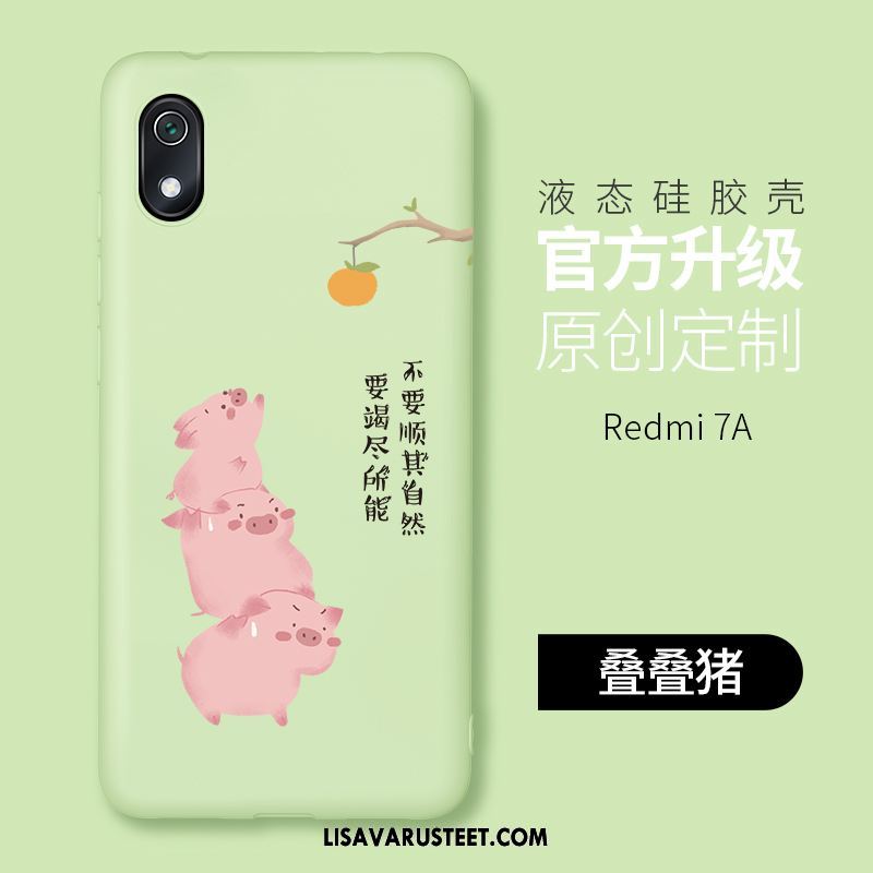 Xiaomi Redmi 7a Kuoret Pehmeä Neste Persoonallisuus Pesty Suede Pieni Luova Myynti