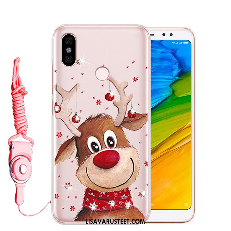 Xiaomi Redmi Note 5 Kuoret Silikoni Punainen All Inclusive Kuori Murtumaton Myynti