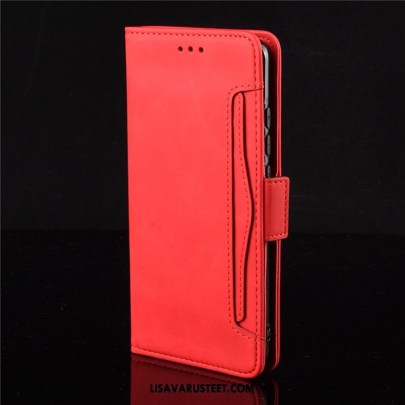 Xiaomi Redmi Note 8t Kuoret Puhelimen Nahkakotelo Pehmeä Neste Salkku Punainen Osta