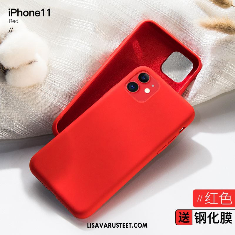 iPhone 11 Kuoret Net Red Puhelimen Murtumaton Pesty Suede Luova Tarjous