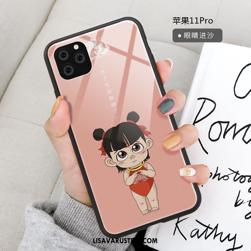 iPhone 11 Pro Kuoret Puhelimen All Inclusive Net Red Peili Lasi Myynti