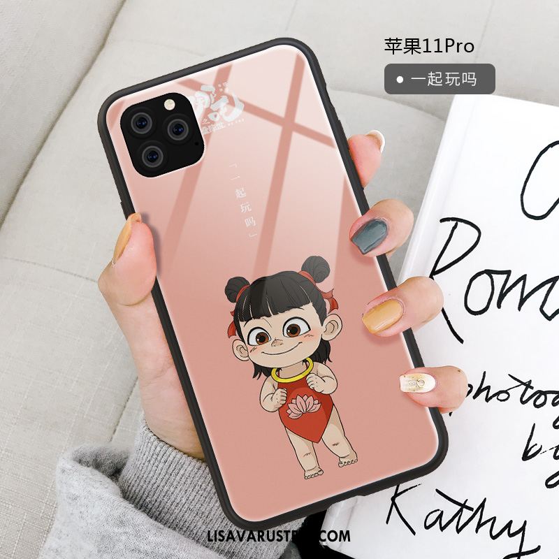 iPhone 11 Pro Kuoret Puhelimen All Inclusive Net Red Peili Lasi Myynti