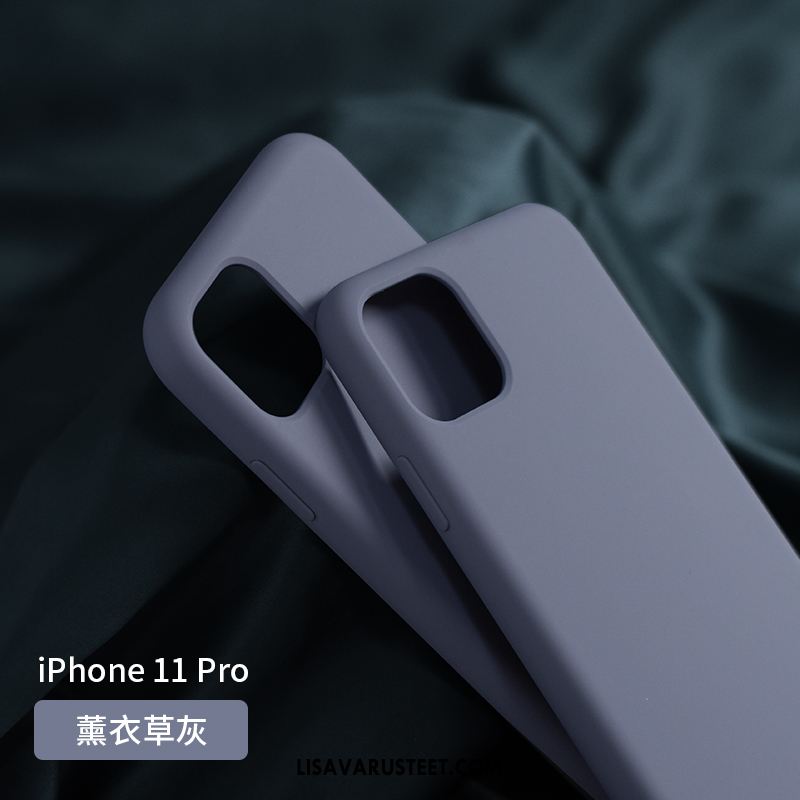 iPhone 11 Pro Kuoret Violetti Tummanvihreä Suojaus Kuori Pehmeä Neste Osta