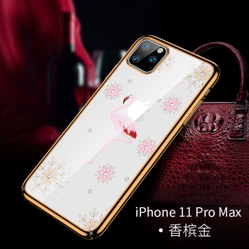 iPhone 11 Pro Max Kuoret Suojaus Pinnoitus Kotelo Ylellisyys Tila Kuori Halpa
