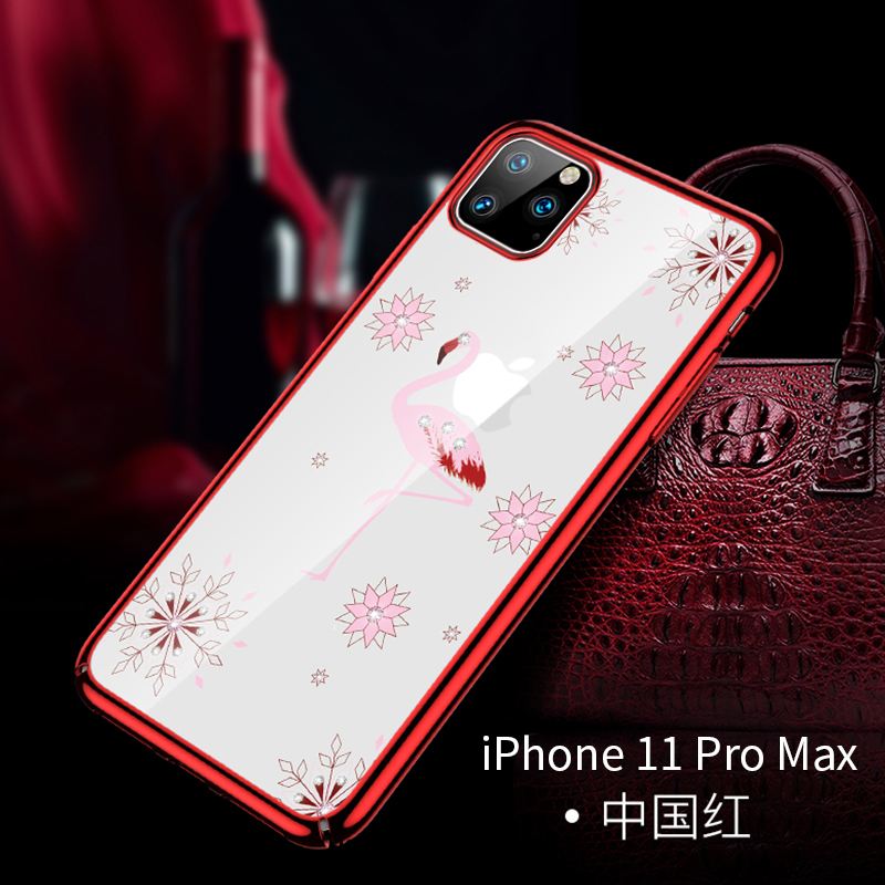 iPhone 11 Pro Max Kuoret Suojaus Pinnoitus Kotelo Ylellisyys Tila Kuori Halpa