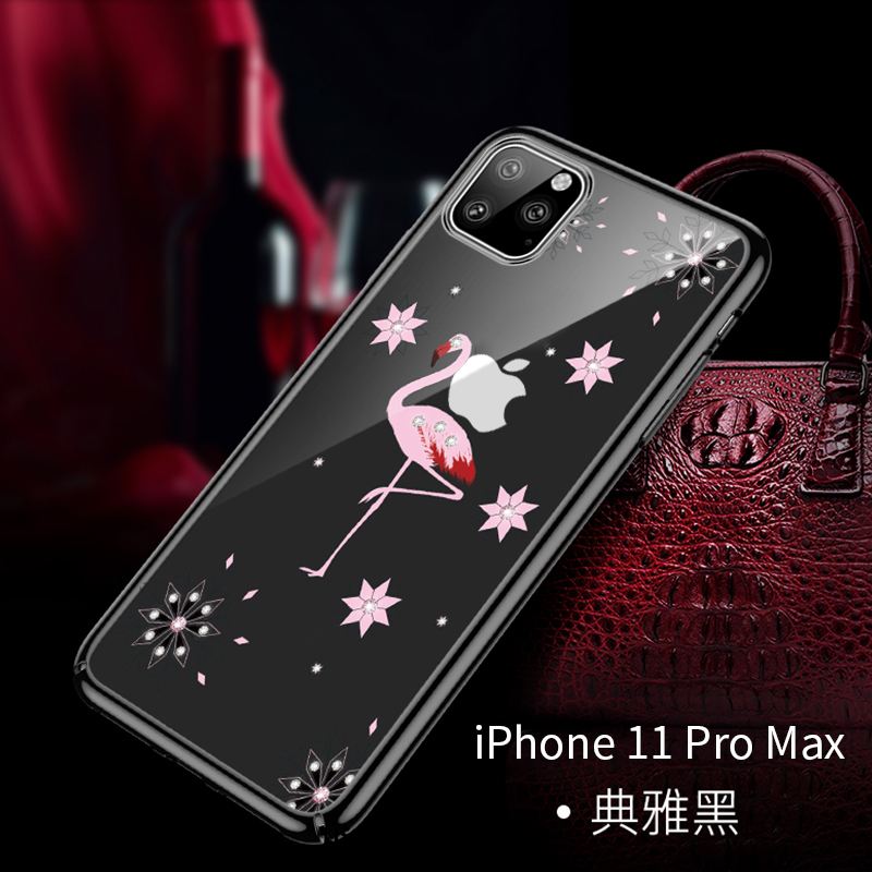 iPhone 11 Pro Max Kuoret Suojaus Pinnoitus Kotelo Ylellisyys Tila Kuori Halpa