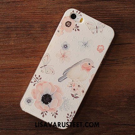 iPhone 5 / 5s Kuoret Persoonallisuus Suojaus Yksinkertainen Pehmeä Neste Valkoinen Alennus