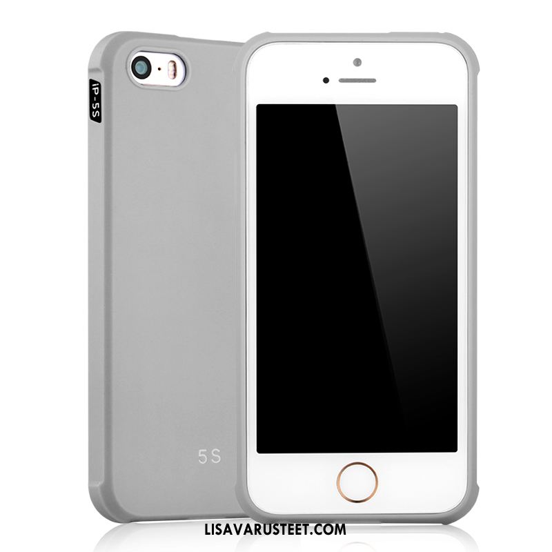 iPhone 5 / 5s Kuoret Puhelimen Kuori All Inclusive Silikoni Sininen Myynti