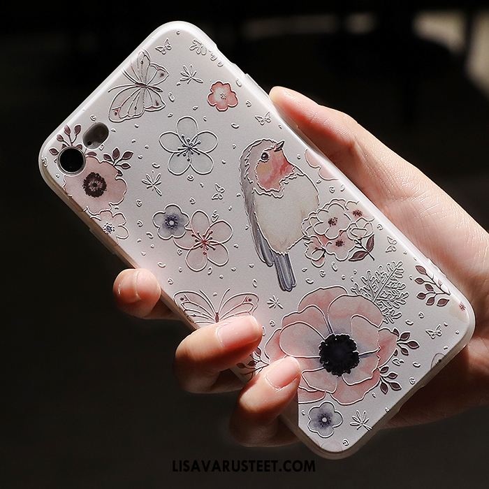 iPhone 6 / 6s Kuoret Murtumaton Pesty Suede Suojaus Kuori Valkoinen Halpa