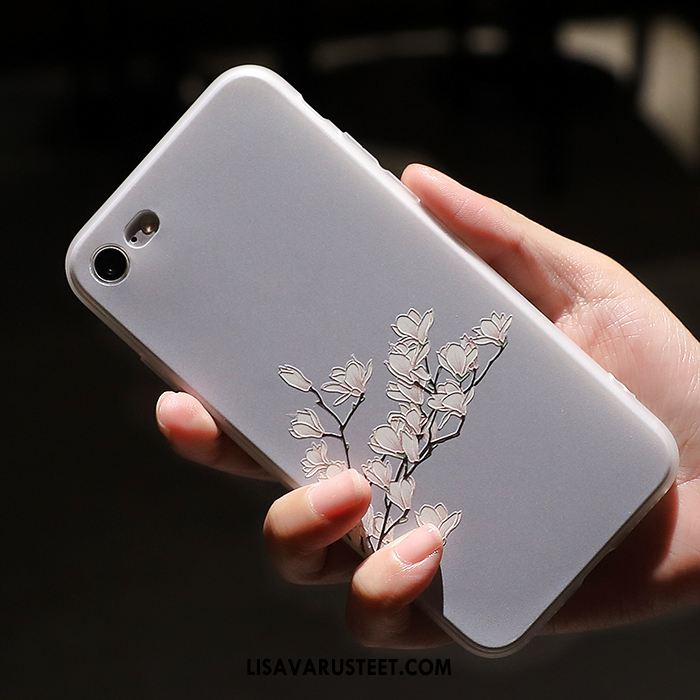 iPhone 6 / 6s Kuoret Murtumaton Pesty Suede Suojaus Kuori Valkoinen Halpa