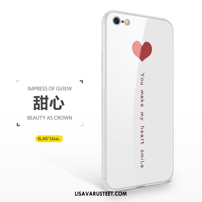 iPhone 6 / 6s Kuoret Ripustettavat Koristeet All Inclusive Uusi Musta Lasi Kuori Halvat