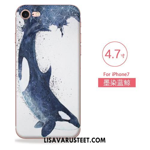 iPhone 7 Kuoret Murtumaton Pehmeä Neste Luova Vihreä All Inclusive Kuori Halpa